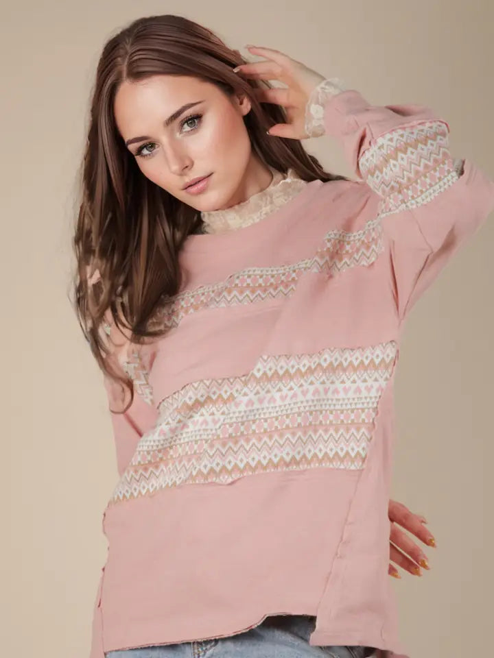 Soft Petal Dreams Top