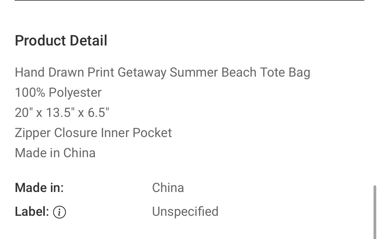Getaway Tote