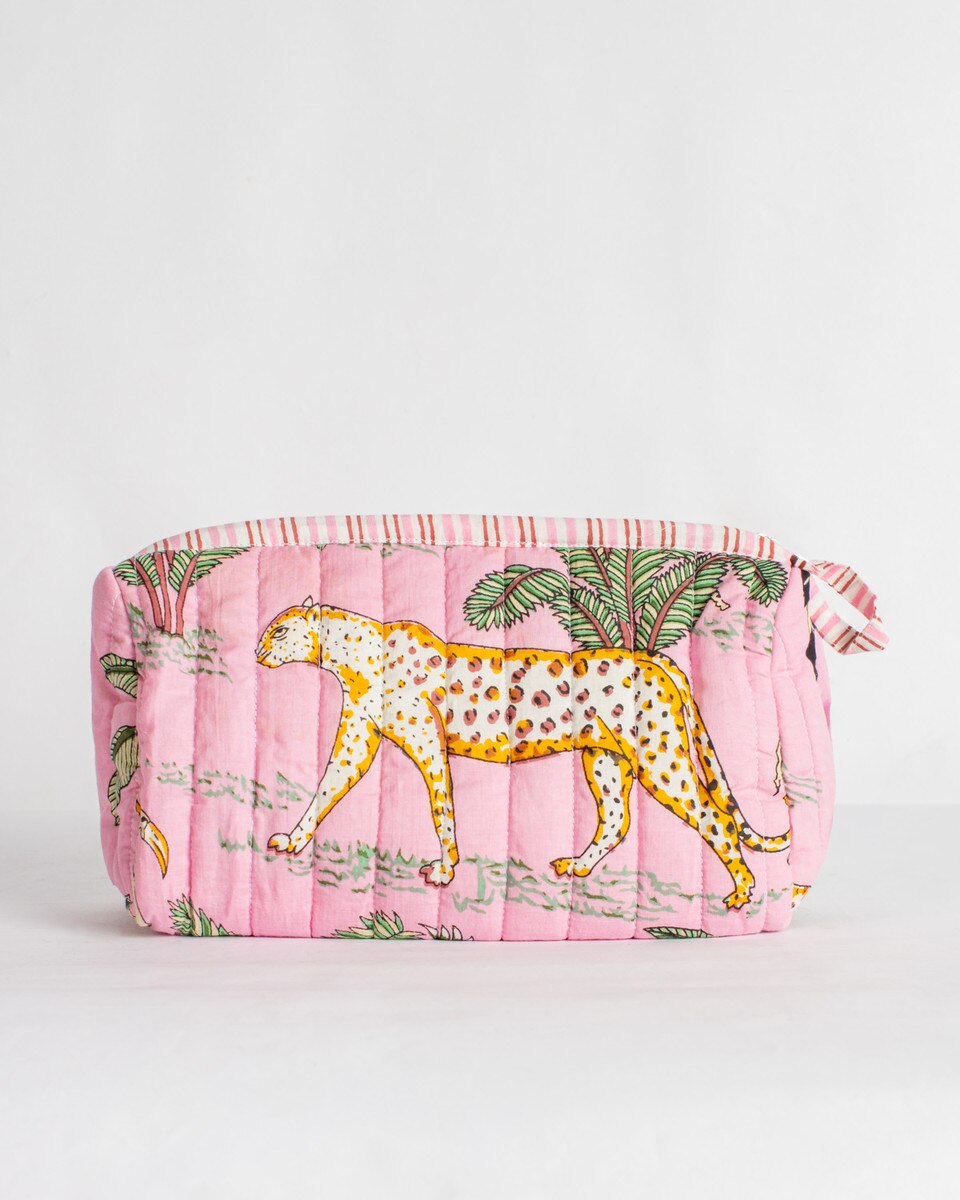 Liana Quilted Cosmetic Bag