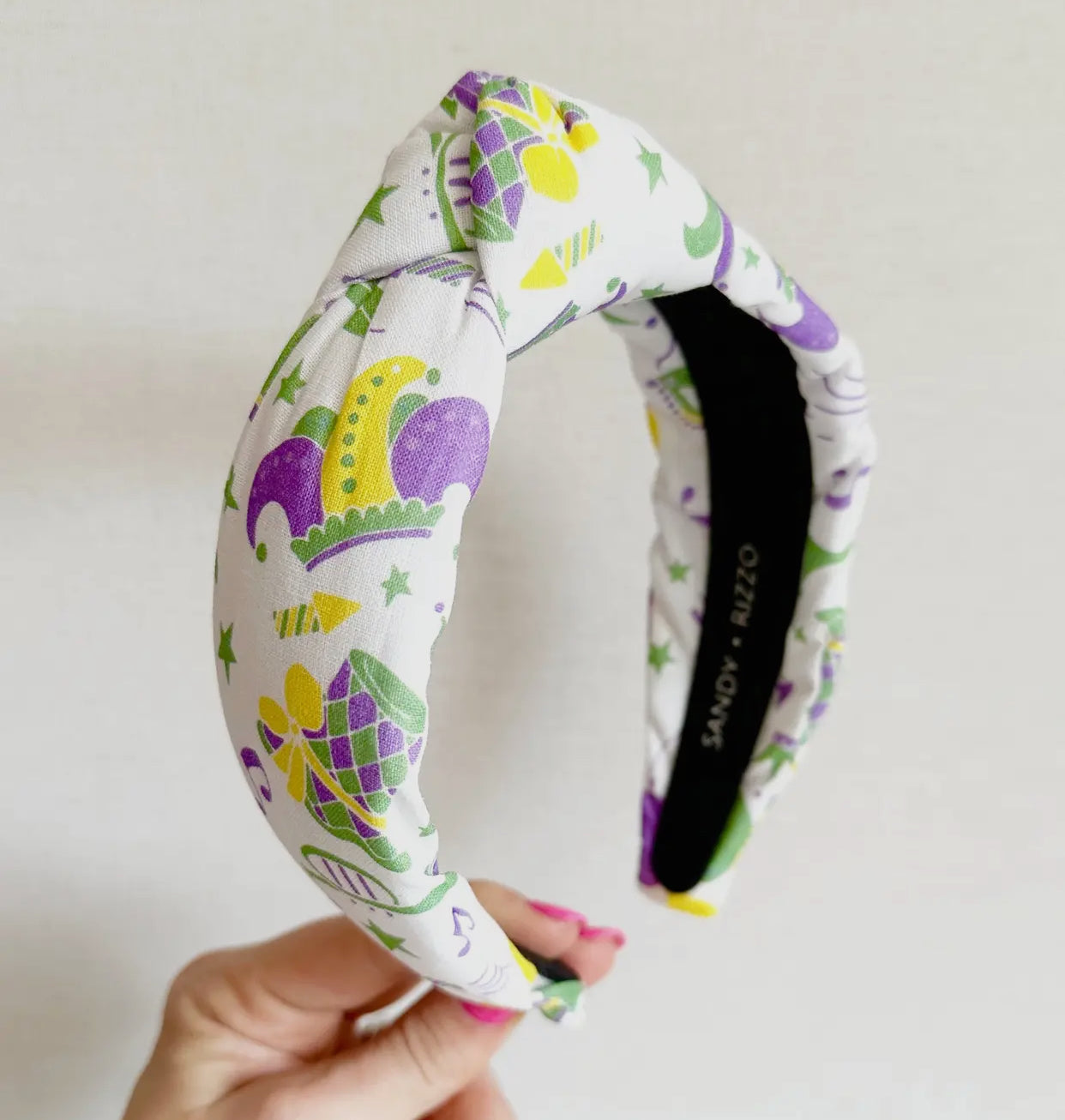 Vintage Mardi Gras Headband