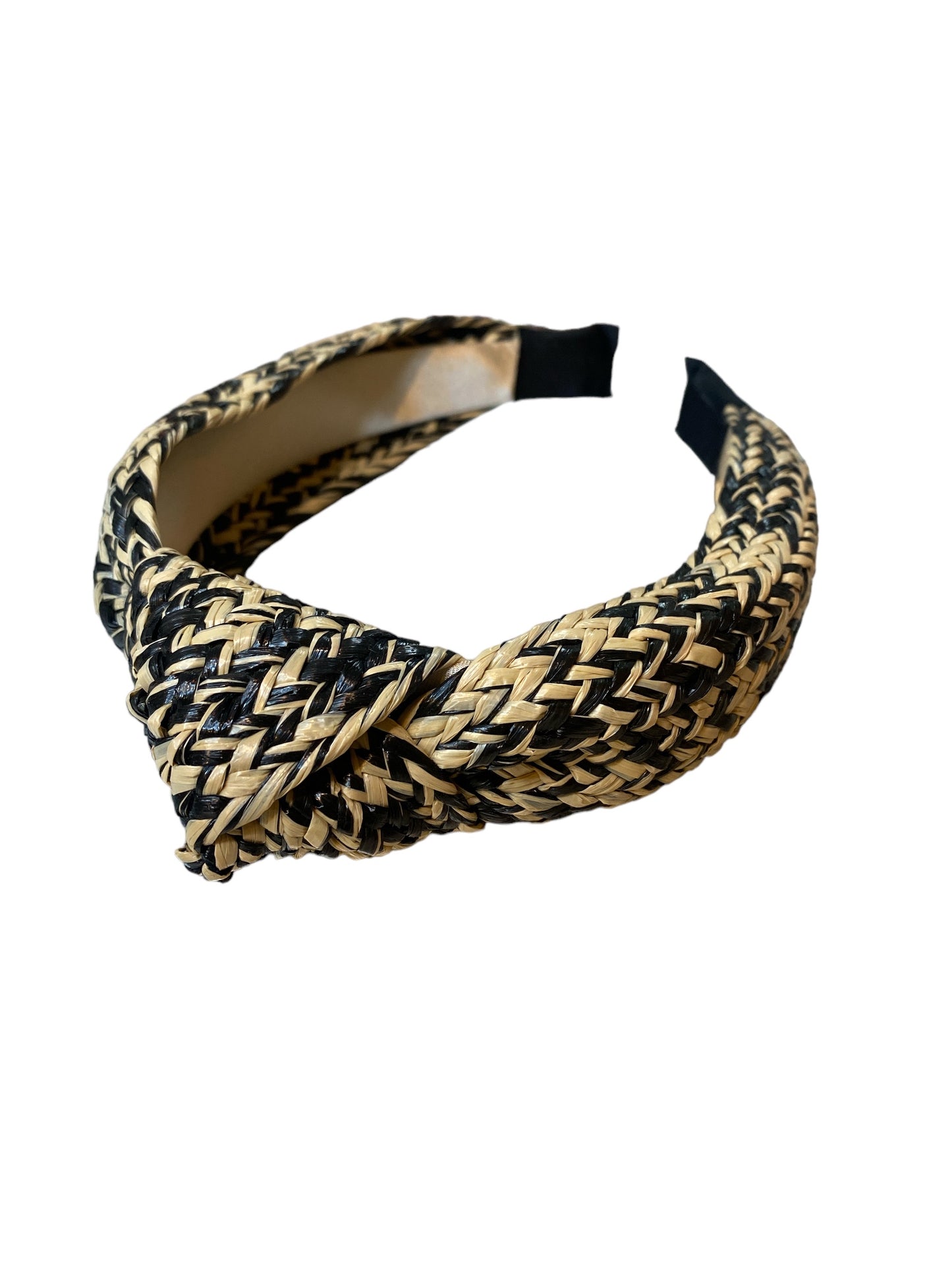 Knotted Straw Headband