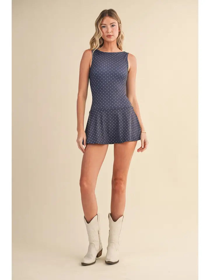 Dot Mini Dress