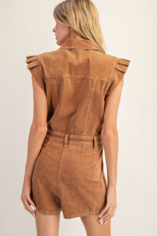 Corduroy Romper
