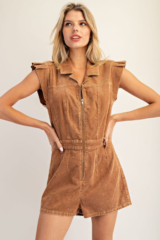 Corduroy Romper