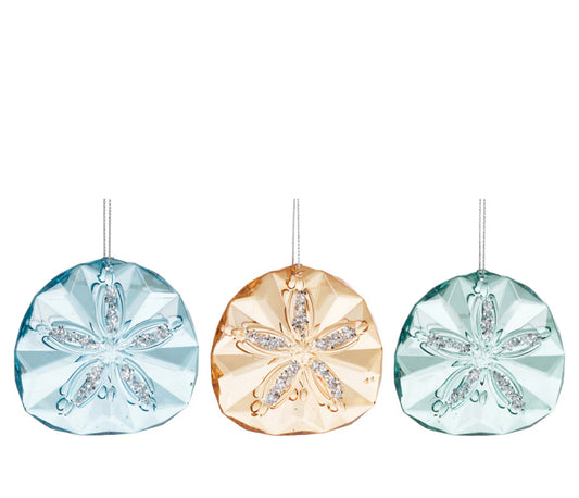 Acrylic Sand Dollar Ornament