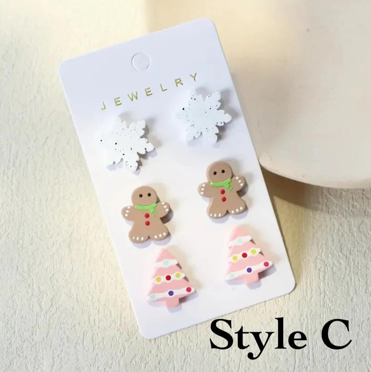Holiday Stud Set Earring