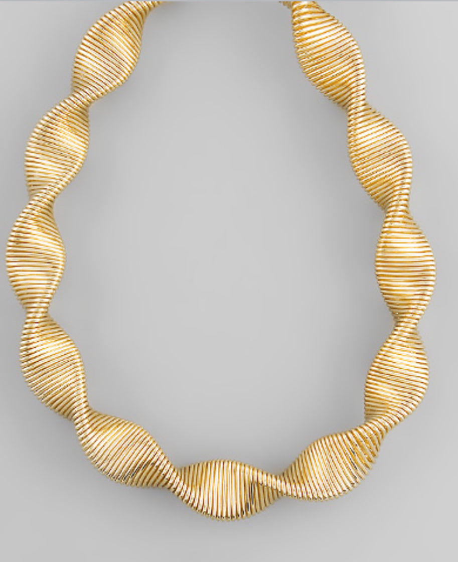Gold Statement Necklace