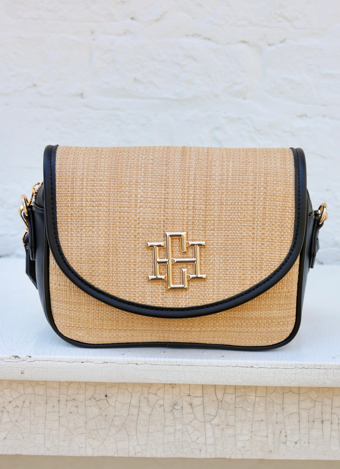 Lilliana Natural Black Crossbody
