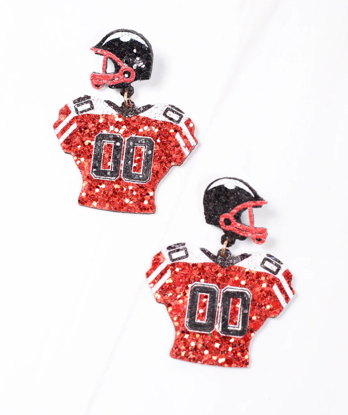 Jersey Glitter Earrings