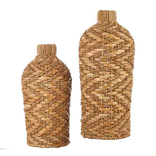 21" Woven Vases