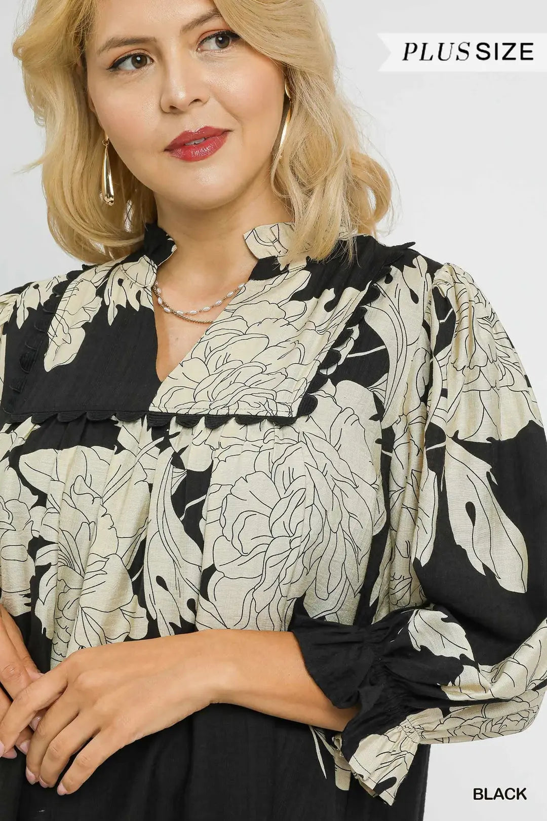 Floral Tiered Babydoll Dress