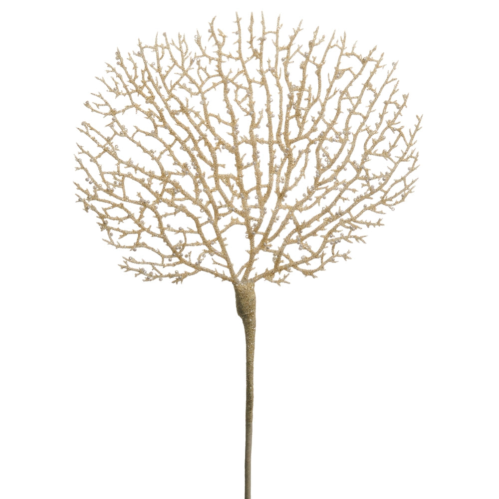 Ivory Glittered Coral Pack