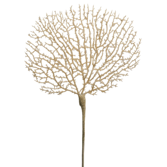 Ivory Glittered Coral Pack