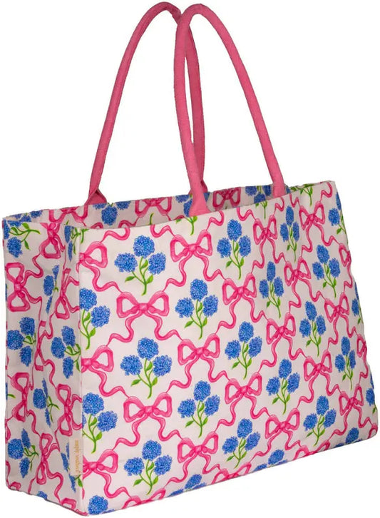 Ribbon Bow Seaside Tote