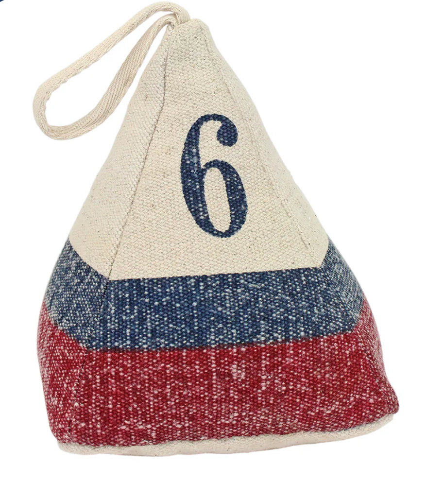 Cloth Stripe Buoy Door Stopper