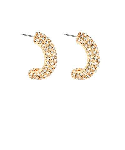 Cz Hoop Earring