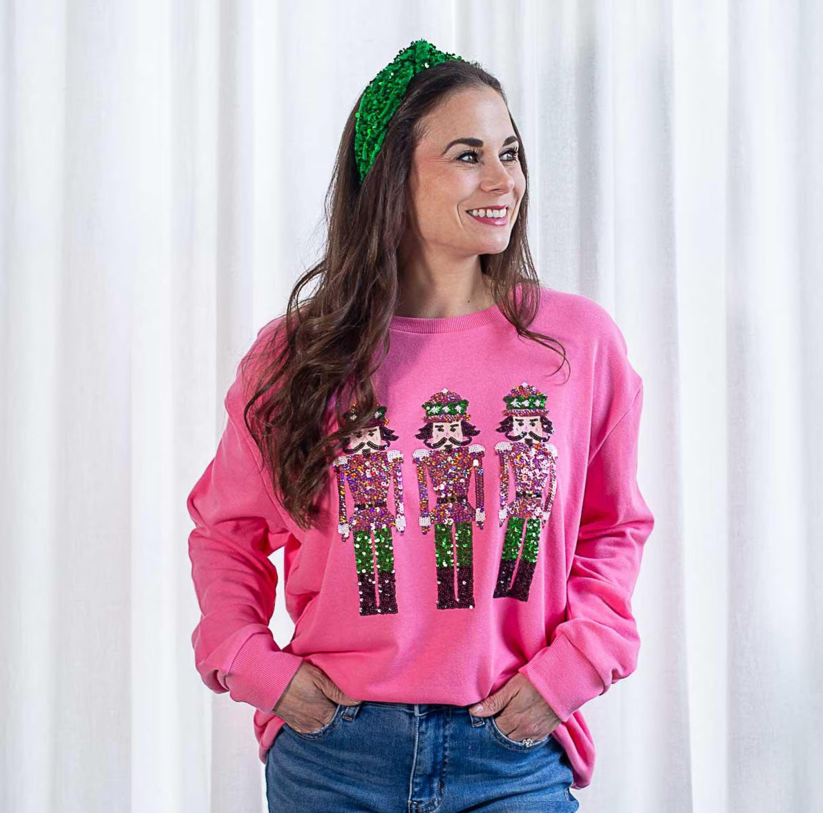 PInk Nutcracker Sweatshirt