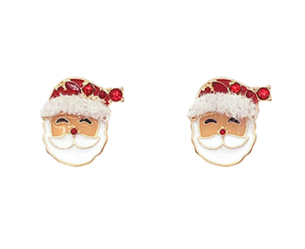 Santa Hat Stud Earring
