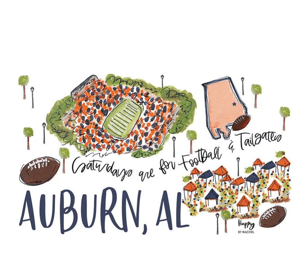 Swig Saturday's in Auburn Mega Mug