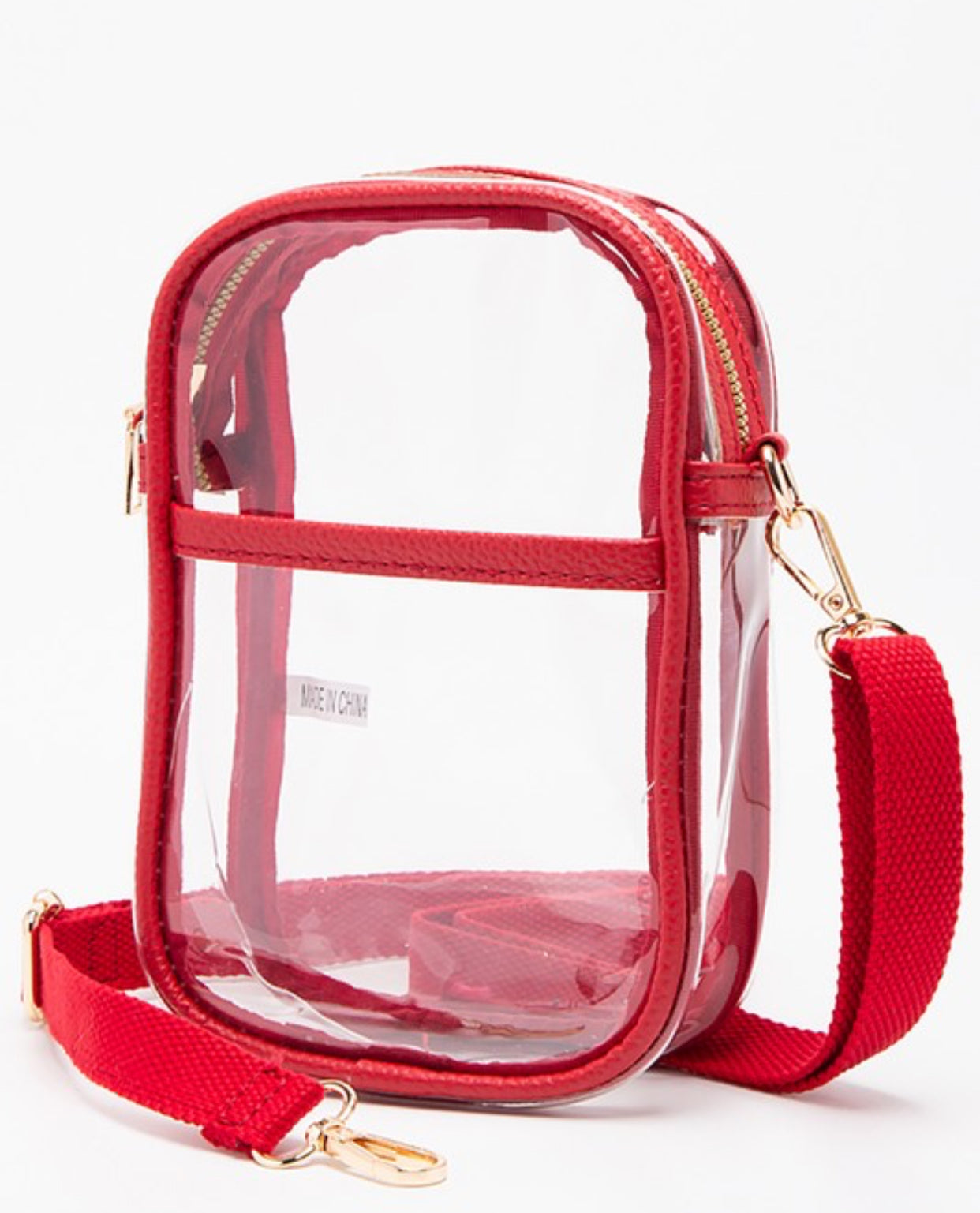 Clear Crossbody Stadium Bag