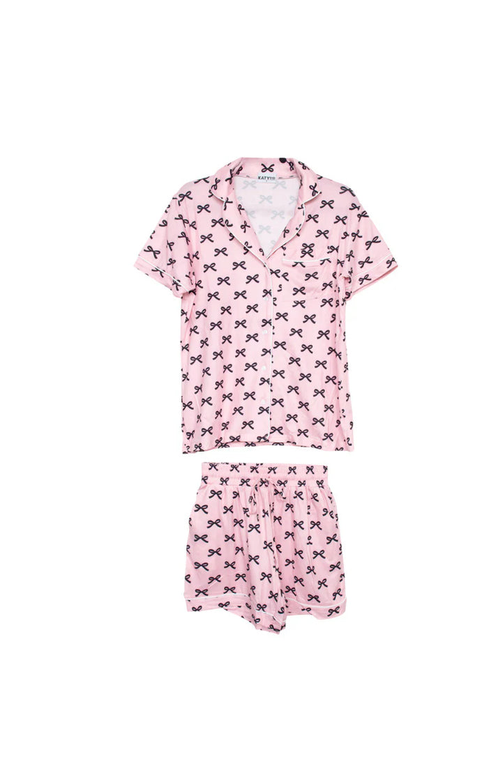 Katydid Bow Pajama Set