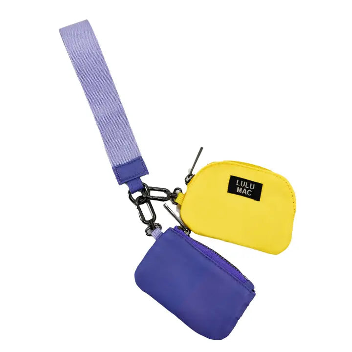 Lulu Mac Double Pouch Wristlet