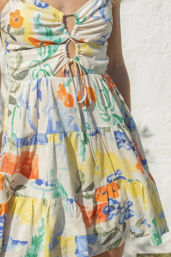 Painted Petals Dress