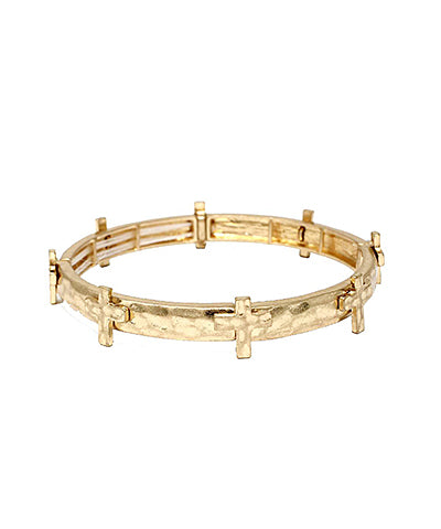 Cross Casting Station Bracelet