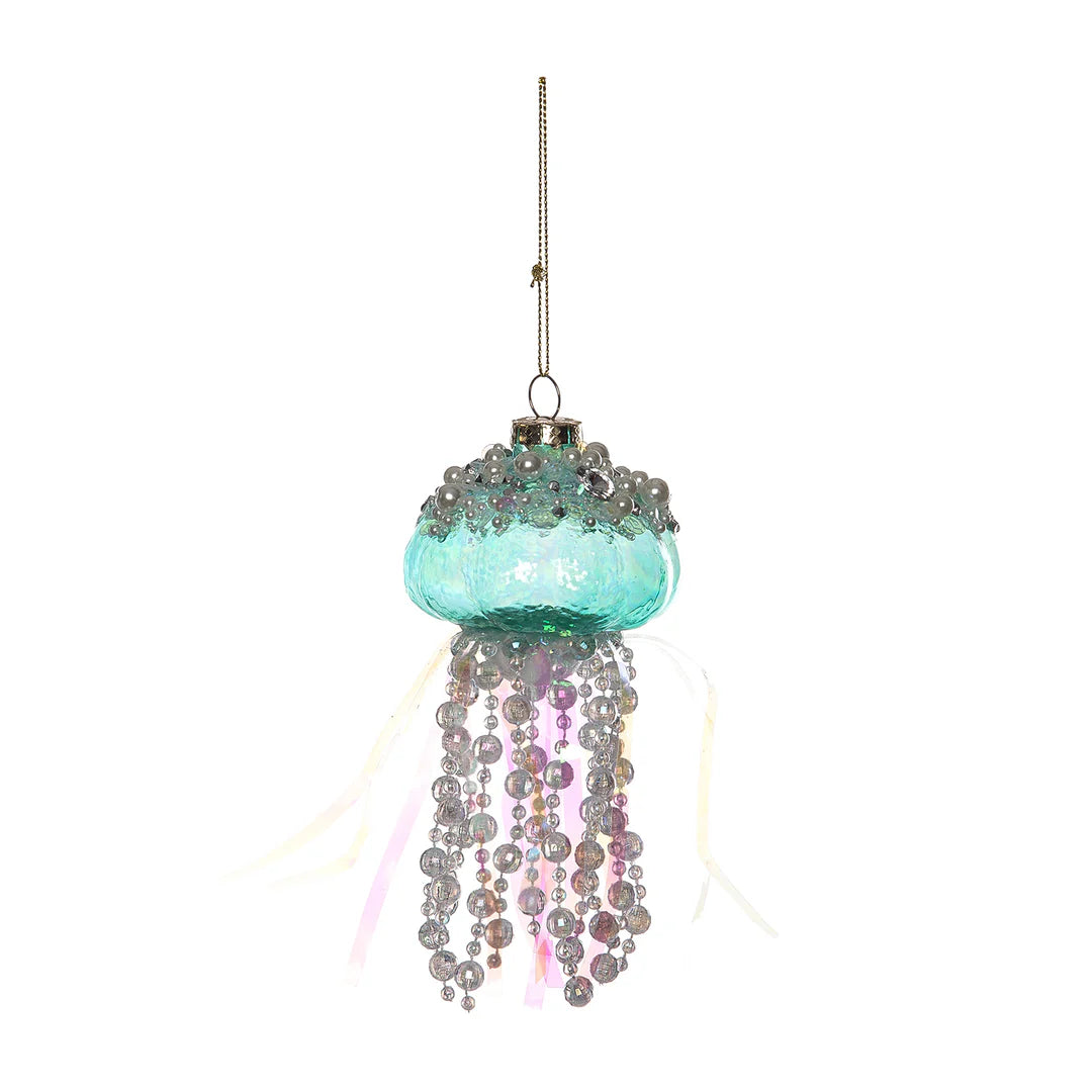 Blue Jellyfish Ornament
