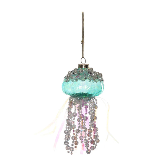 Blue Jellyfish Ornament