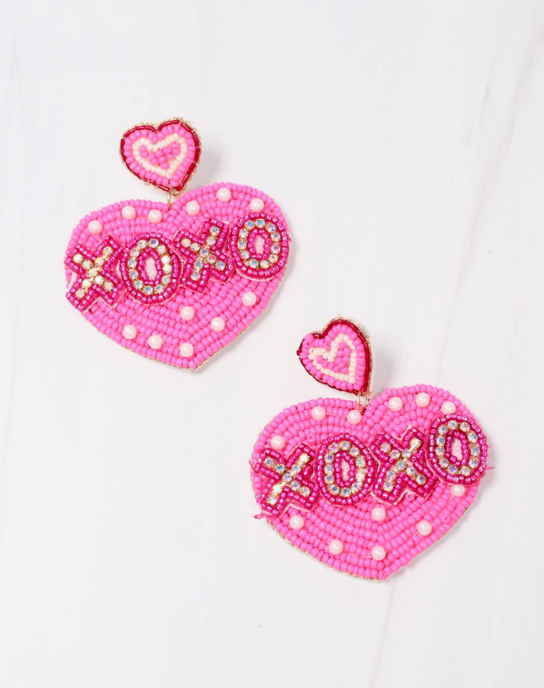 XOXO Heart Earring