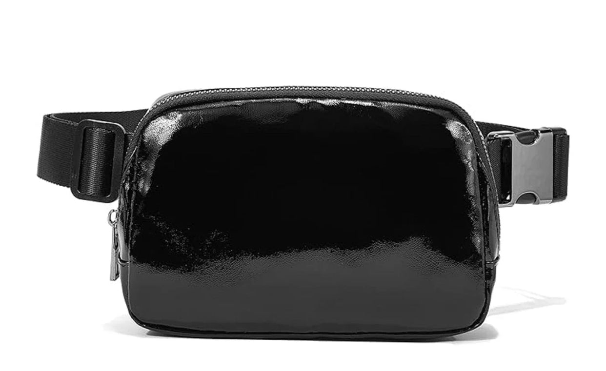 Patent Leather Fanny Pack Bamagrl Co