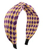 Game Day Diamond Pattern Headband