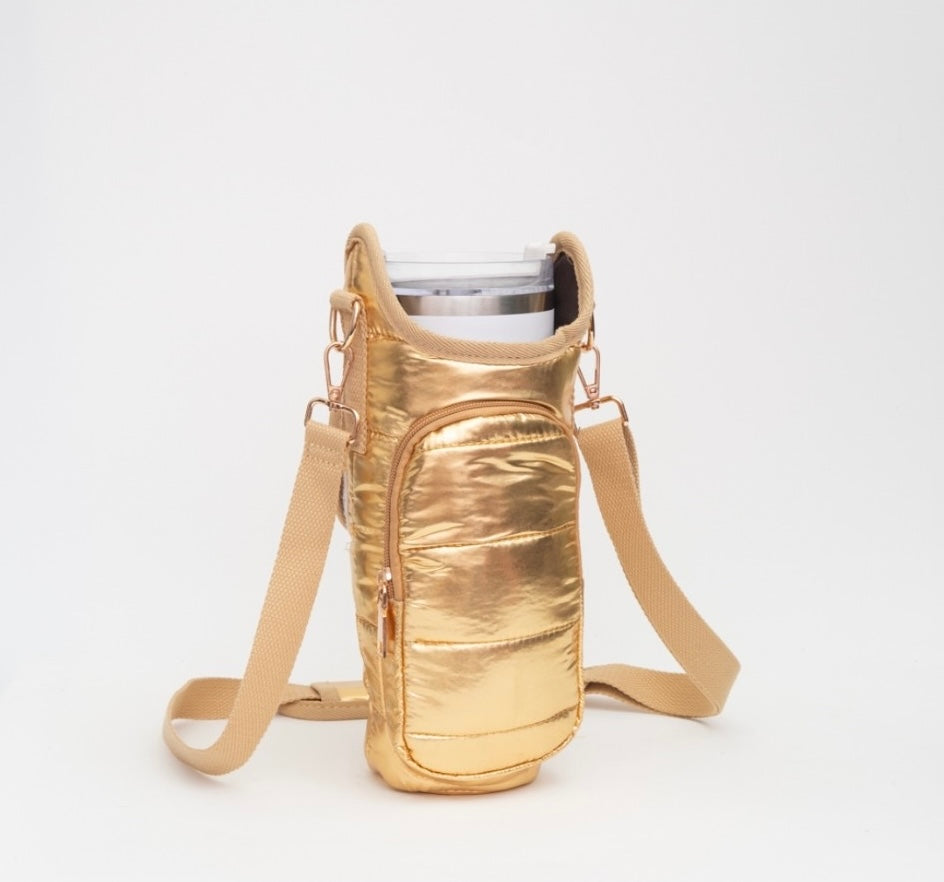 Tumbler Holder Crossbody Bag