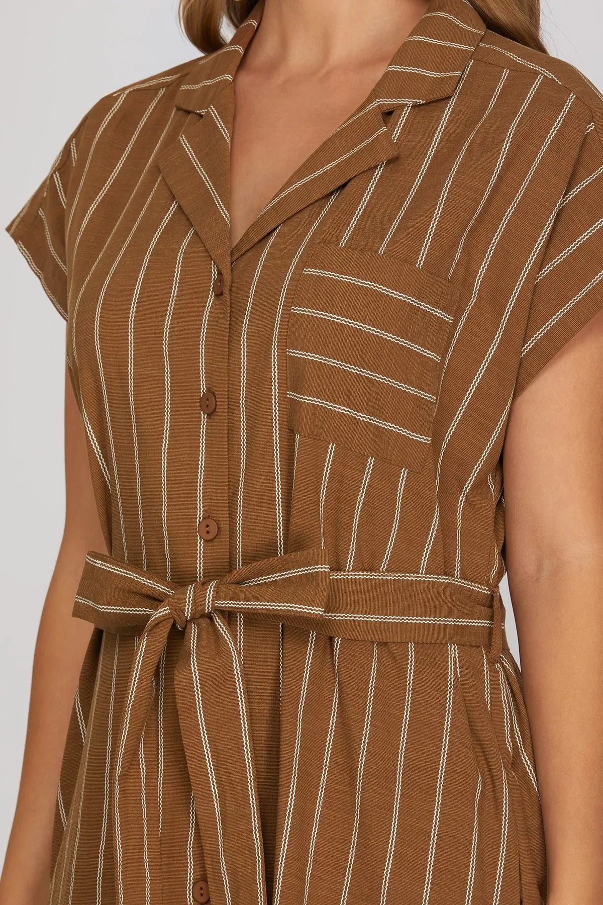Harvest Lane Striped Midi Dress