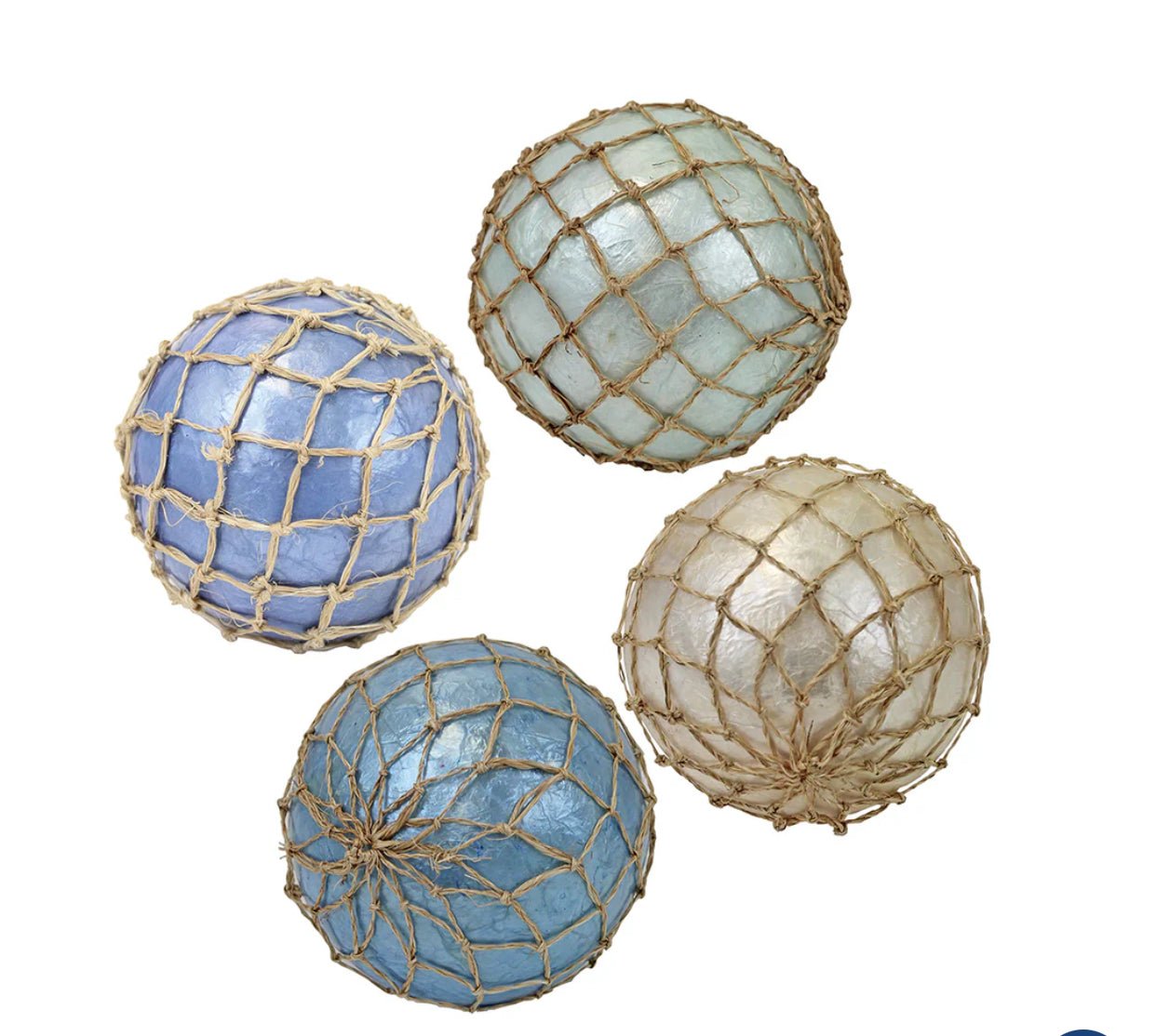 Set of Capiz Shell Balls