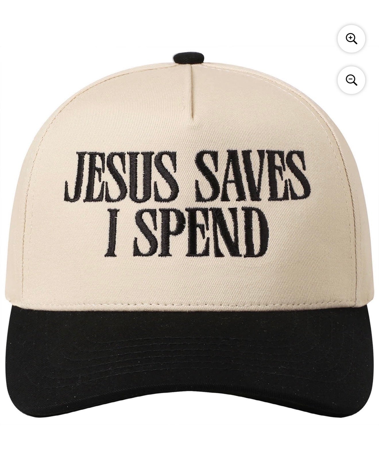 Jesus Saves I Spend Hat