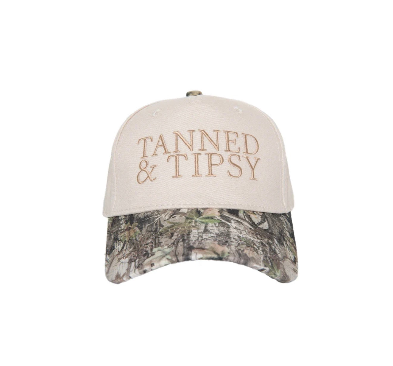 Tanned & Tipsy Two-Tone Hat
