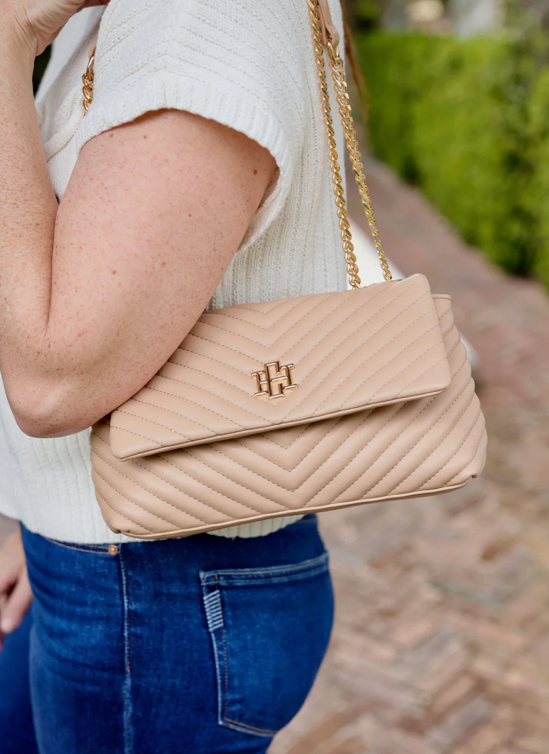 Leigh Quilted Crossbody