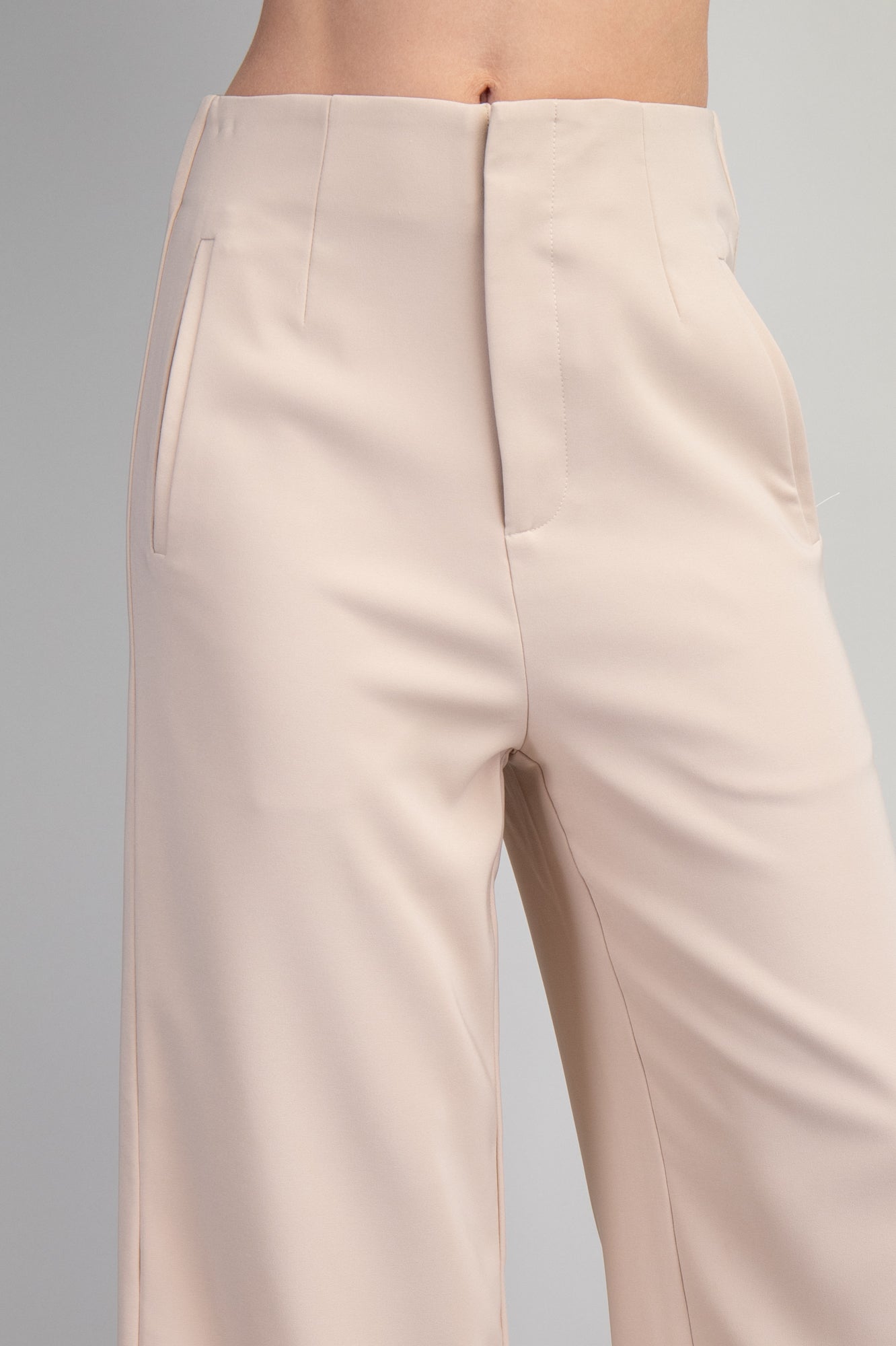 High Waist Wide Pants