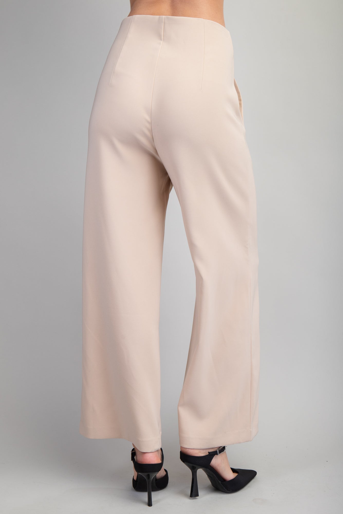 High Waist Wide Pants