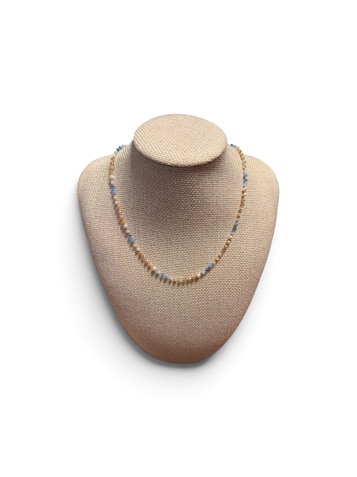 Blue Beaded Necklace