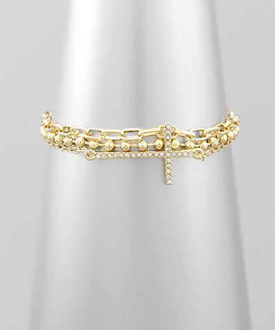 Cross Bracelet Set