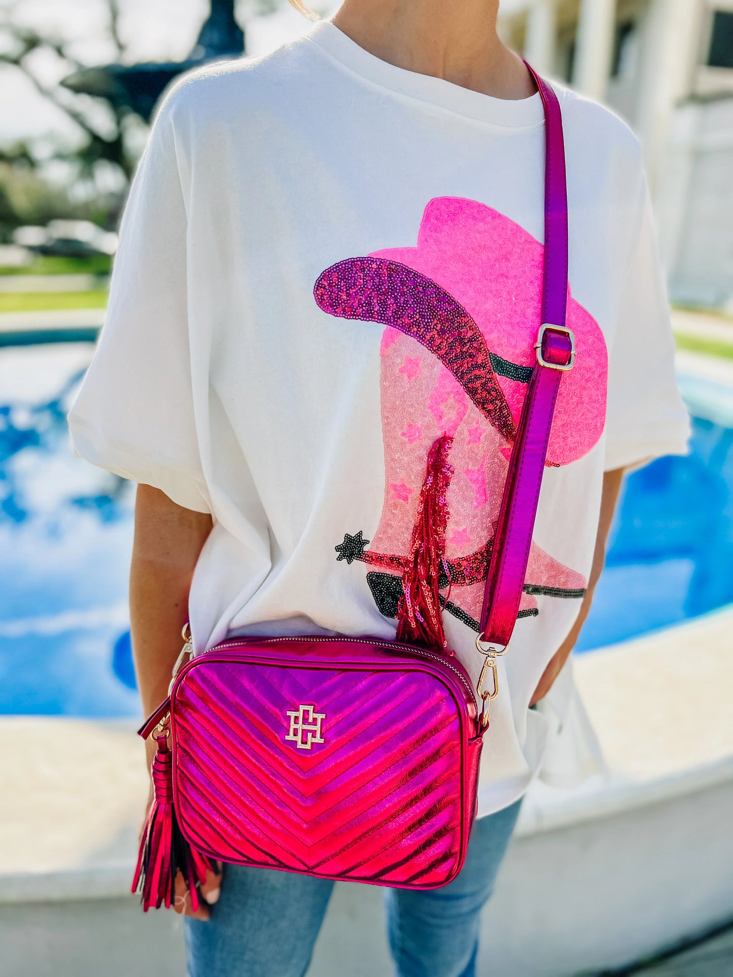Margo Camera Bag Fuchsia