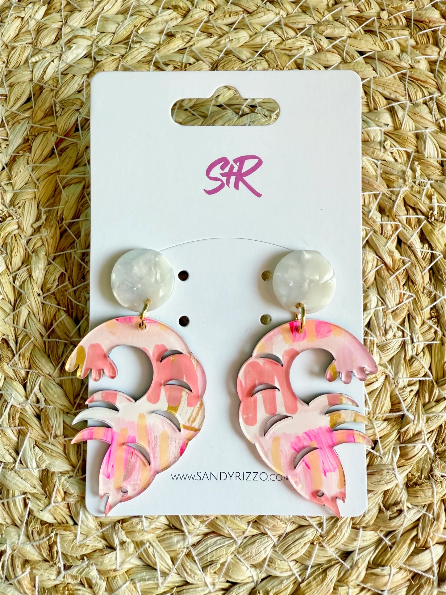 Art Shrimp Earring