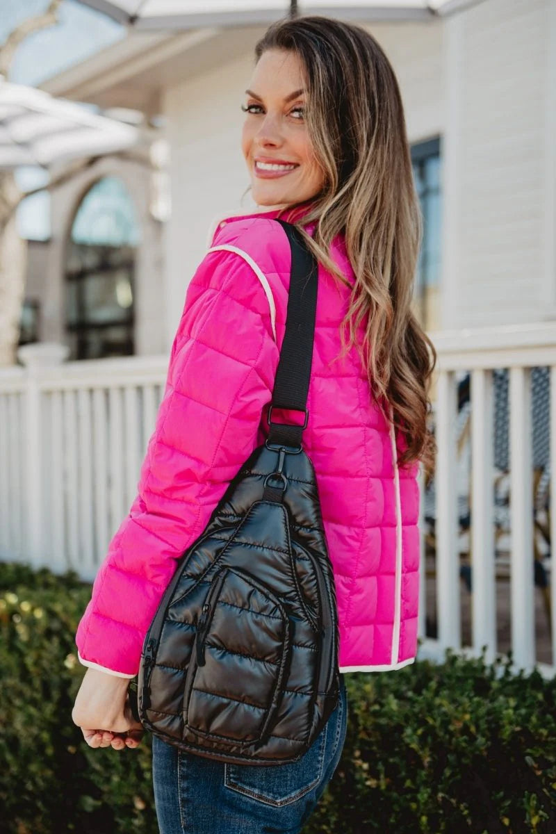 Quilted Sling Bag