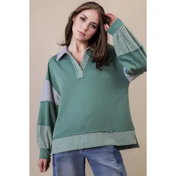Color Block Top
