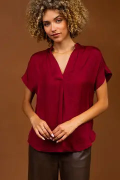Drop Shoulder Regular Blouse