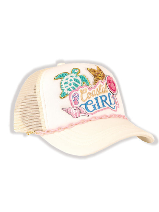 Coastal Girls Patch Hat