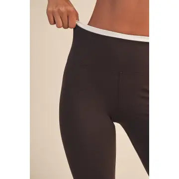 Contrast Binding Legging